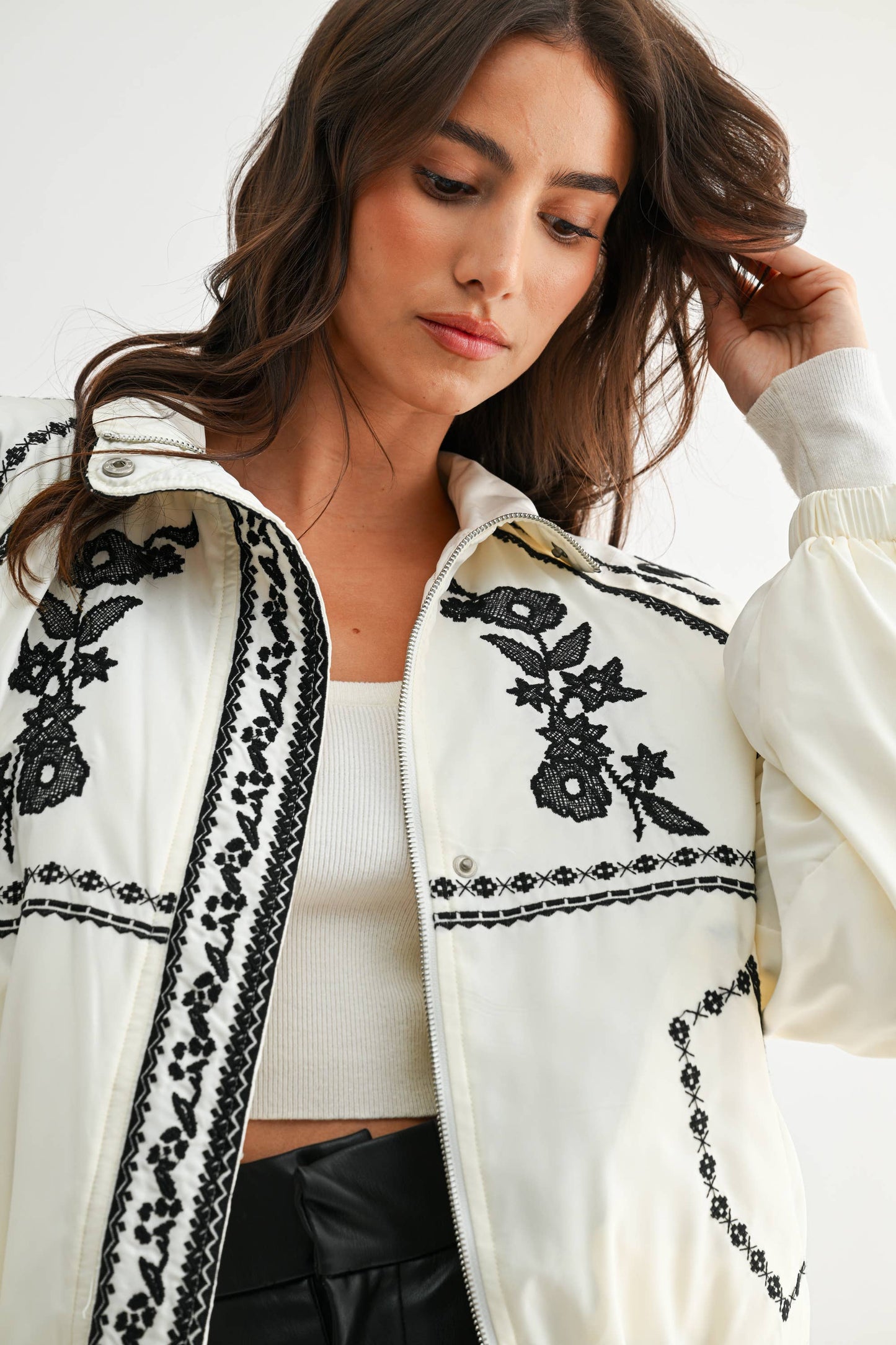 Boho Bomber Jacket