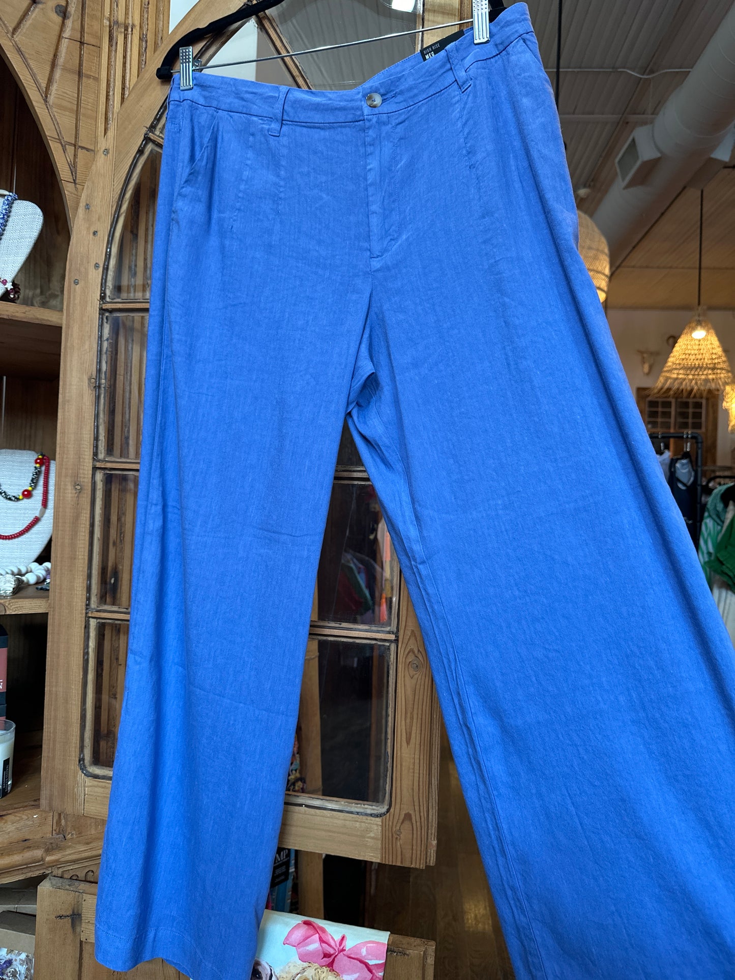 Kut From the Kloth Meg Linen- Cornflower
