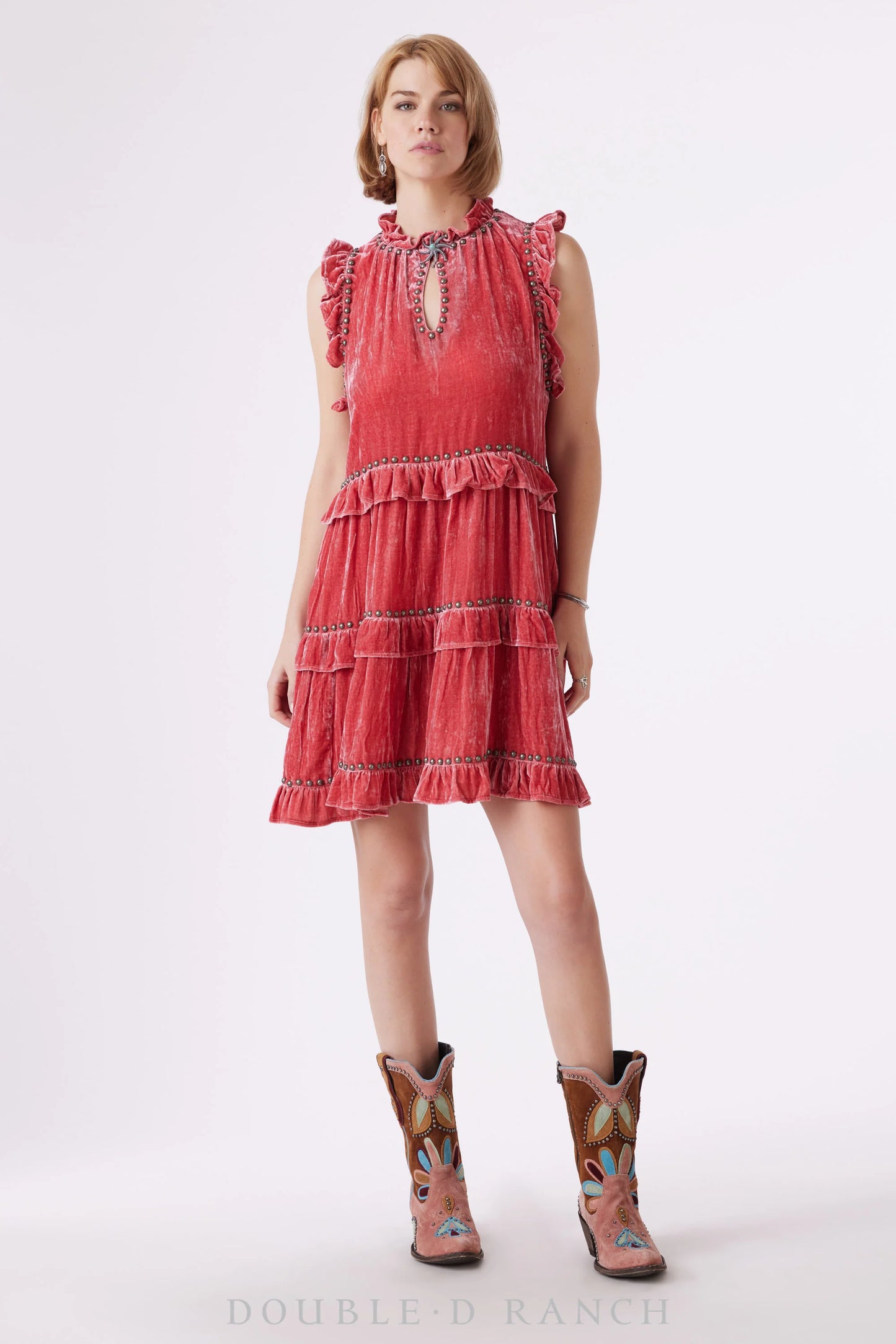 Double D Ranch Pueblo Antiquity Dress- Spice