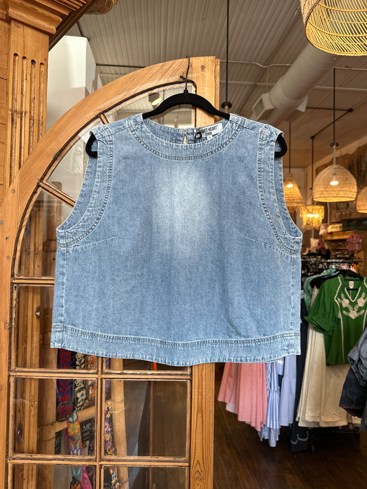Velvet heart uptown Myka sleeveless top