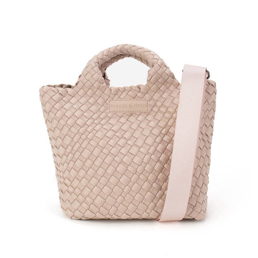Parker & Hyde - Mini Woven Tote - Petal