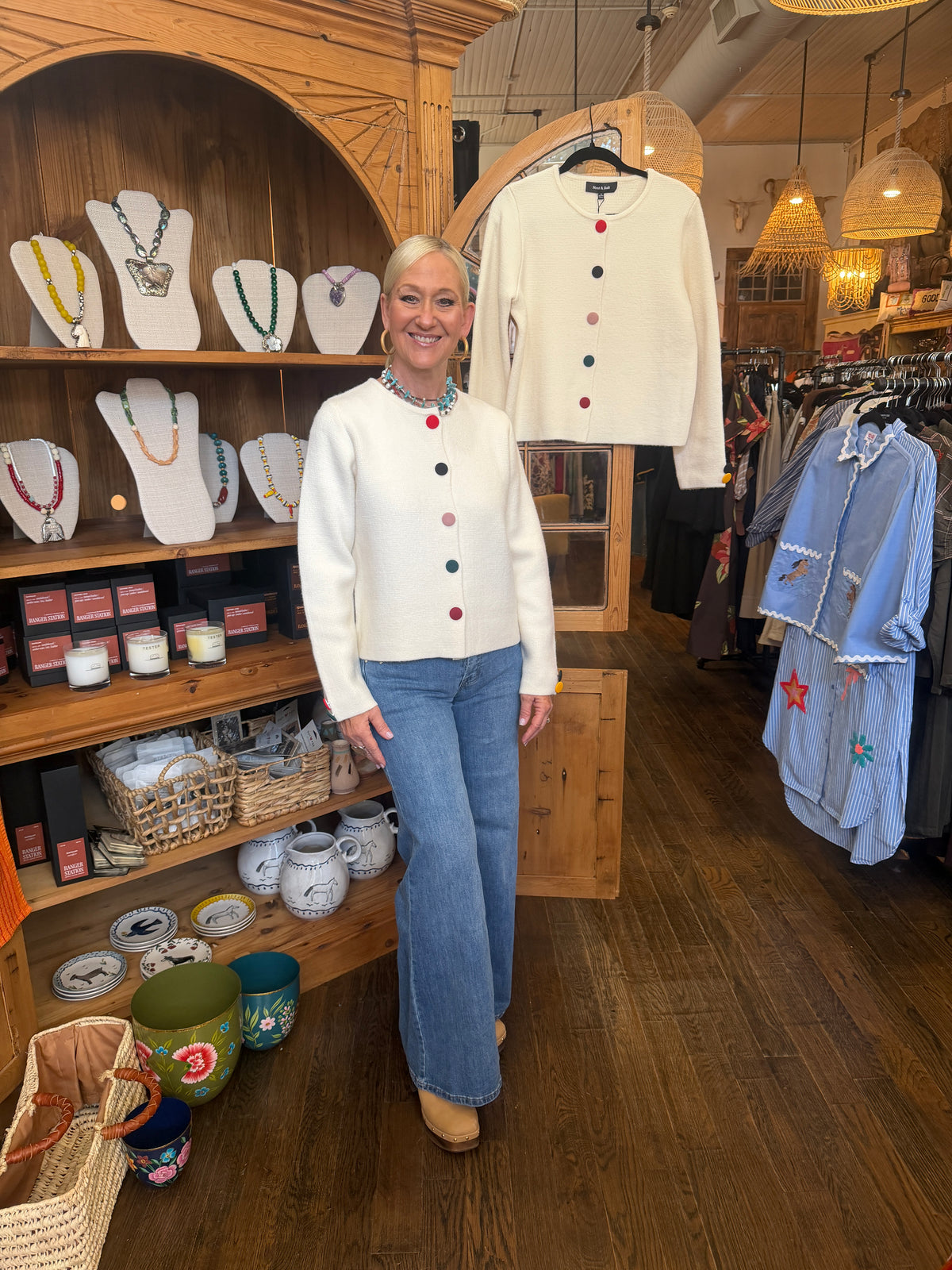 Big Button Cardigan