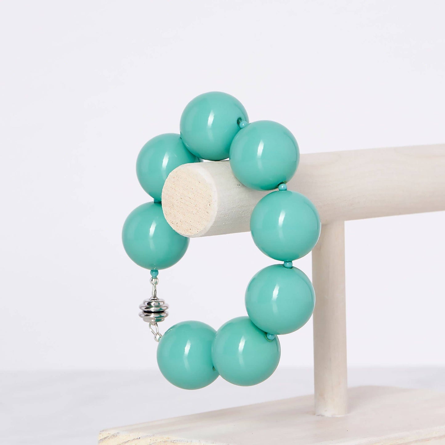 Hot Girls Pearls-Freezable Cooling Jewelry - Turquoise Bracelet