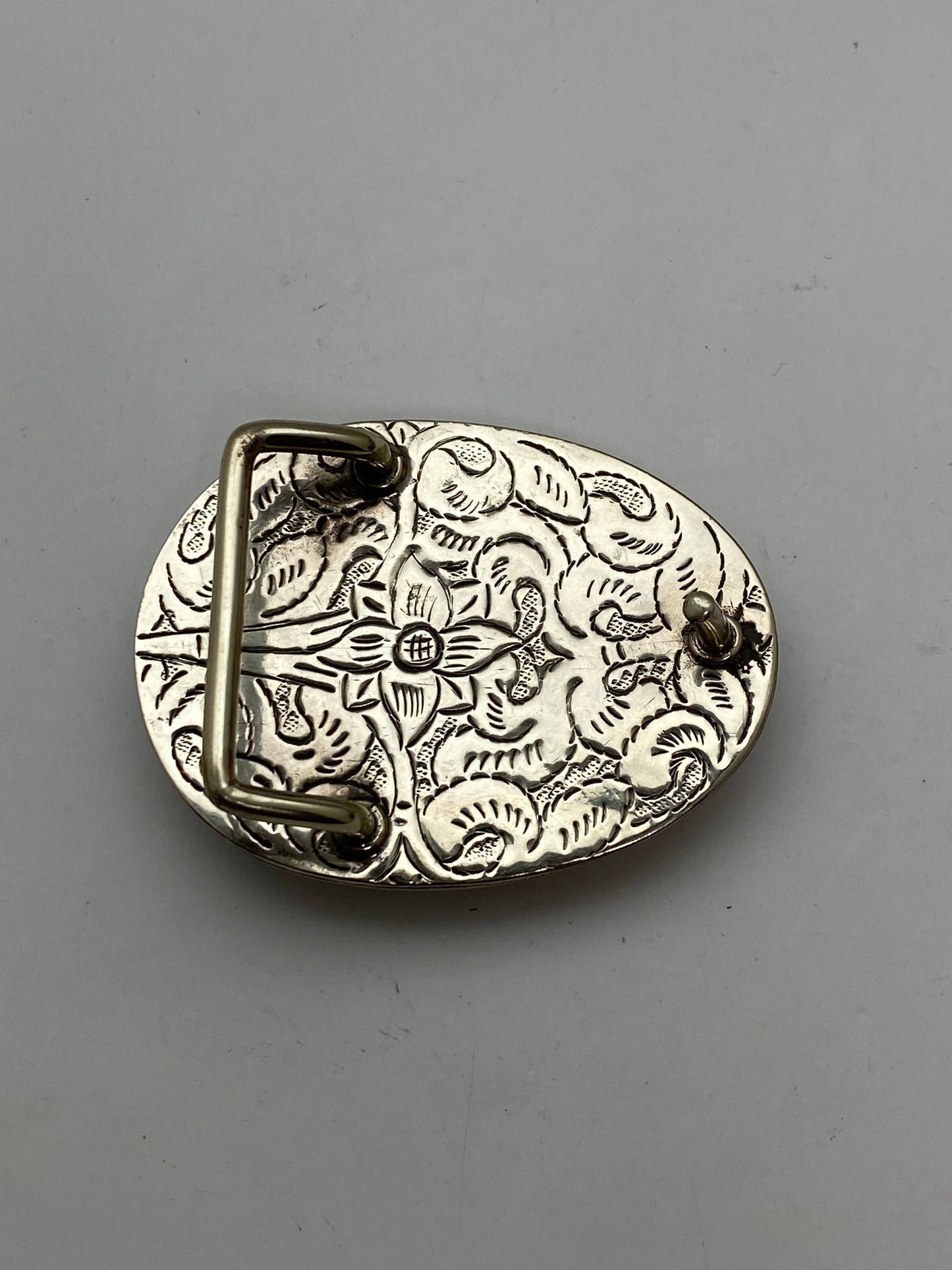 Turquoise belt buckle