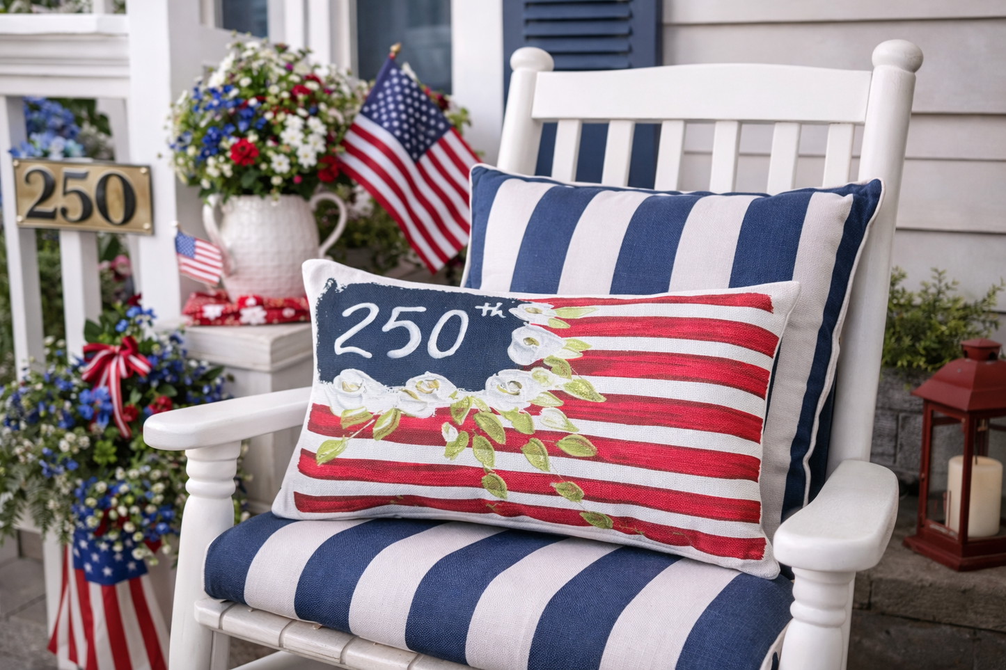 Southern Cotton Mill - GA 250th Flag Lumbar