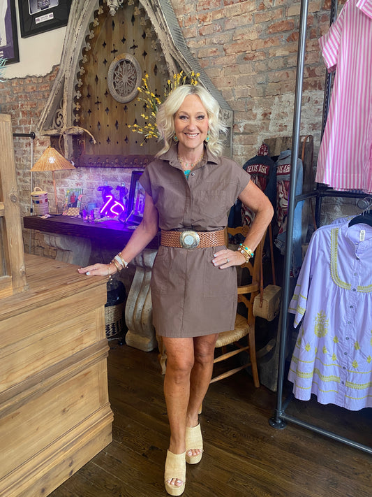 Kut from the Kloth- Dori Button Front Dress