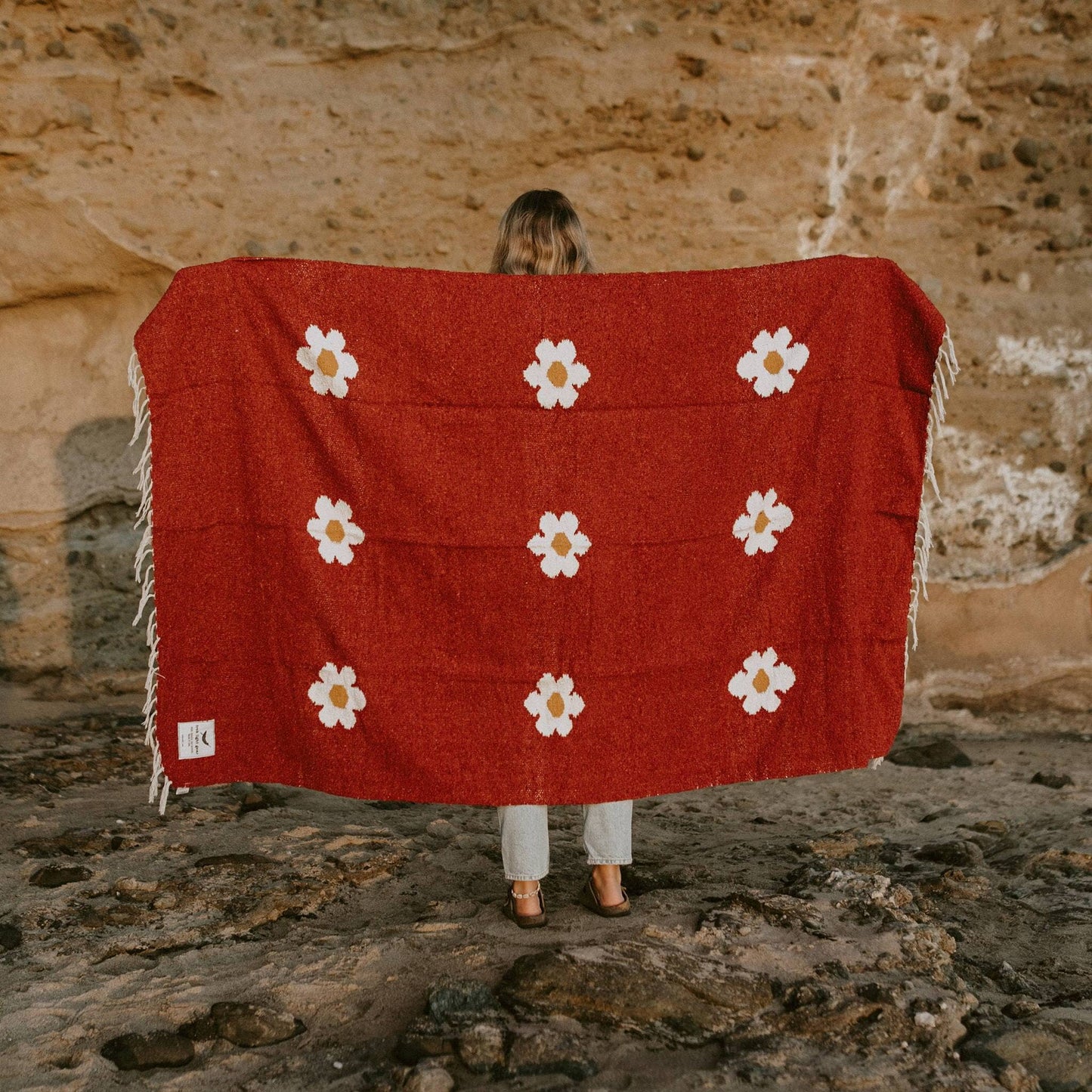 Trek Light - Handwoven Throw Blanket | Lazy Daisy