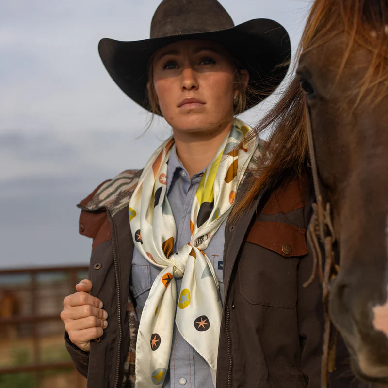 "Bronc Rider" Long Tall Scarf