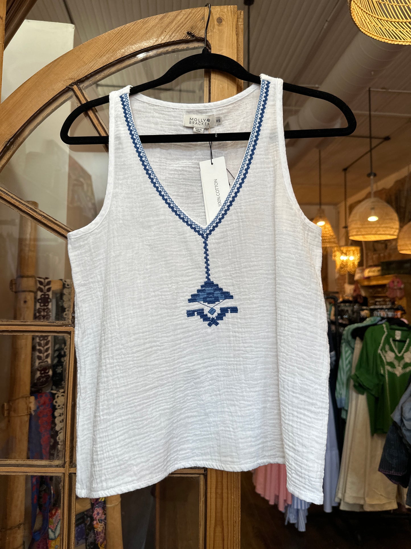 Blue Goddess Top