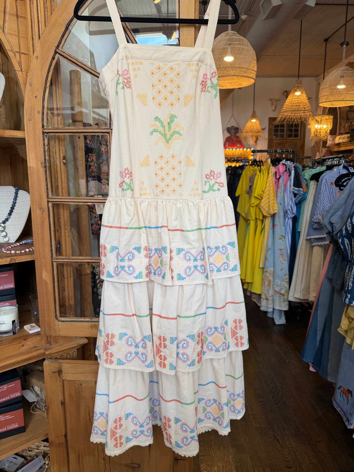 Cross Stitch Tiered Dress