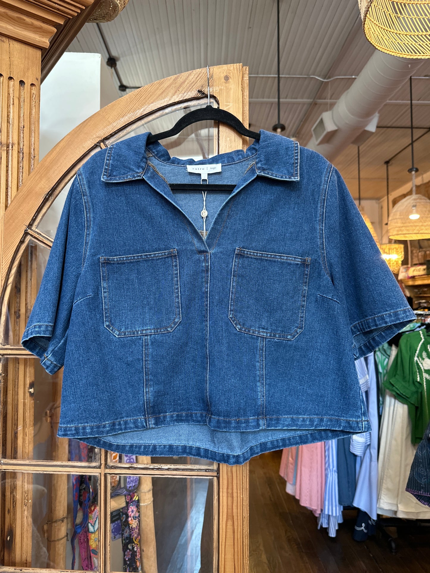 Denim Dream Top
