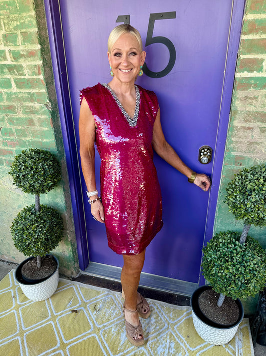 Ruby Sparkles Dress