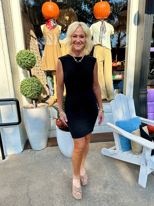 Knitted Little black dress