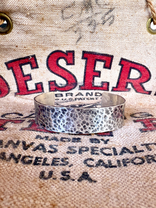 Heavy Hammered Cuff