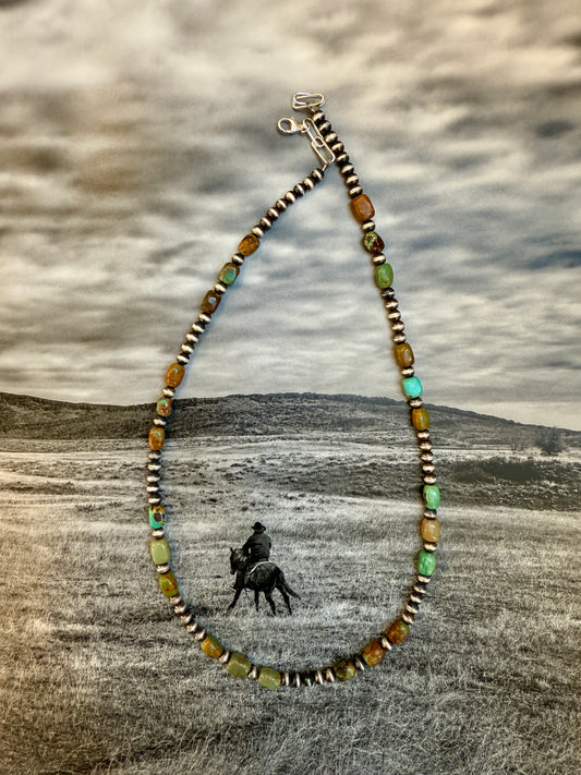 Desert Run Sterling Pearl Necklace