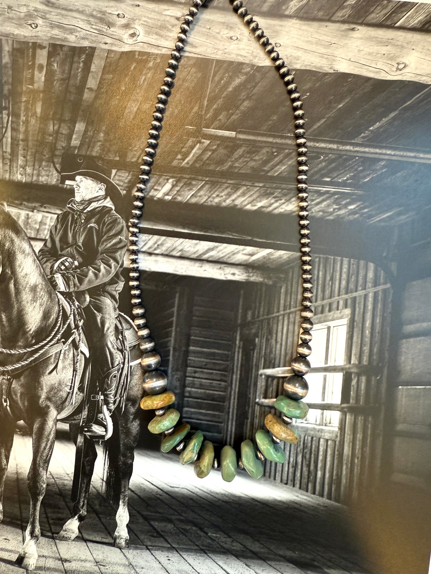 Sagebrush Sterling Pearl Necklace