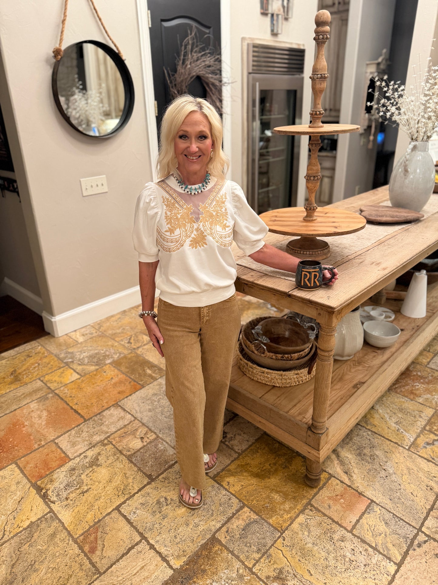 Afternoon Date Blouse