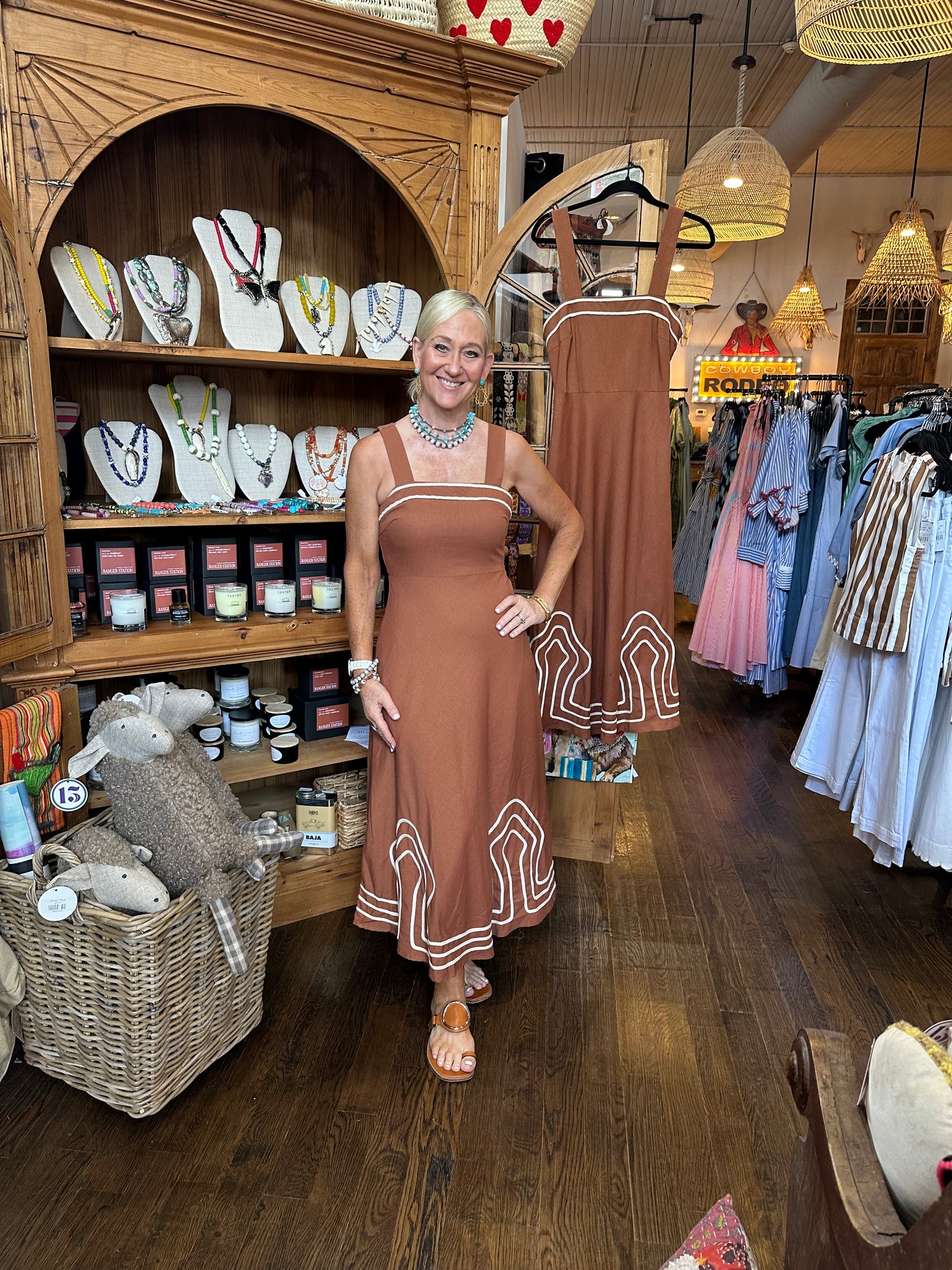 Cinnamon Shore Dress