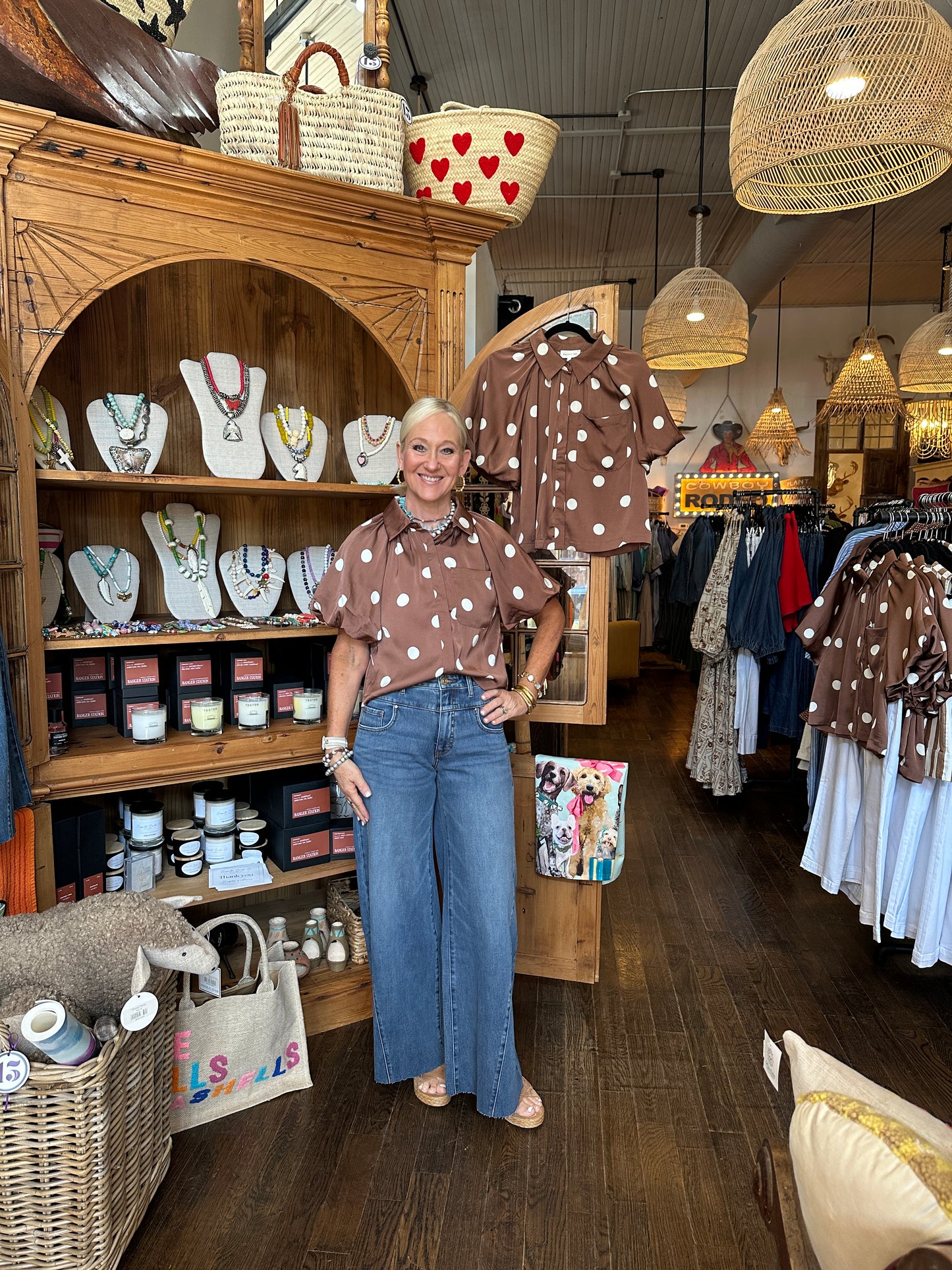 Fall Dots Top