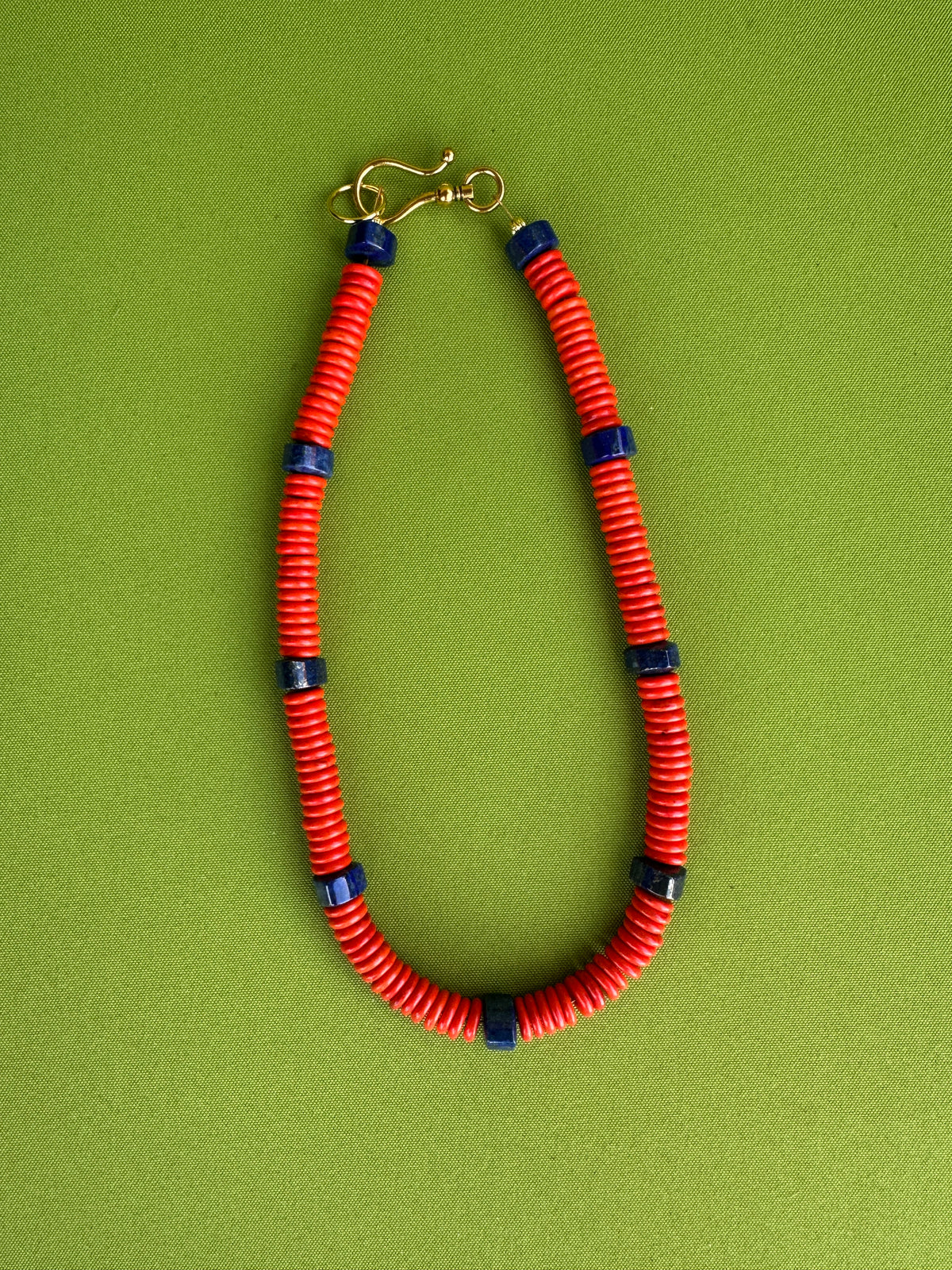 orange glow necklace