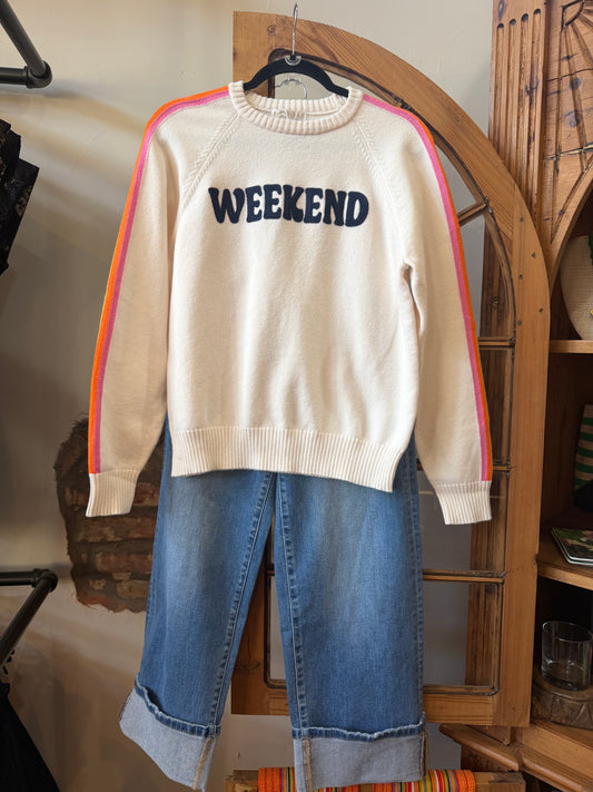 "WEEKEND" SWEATER