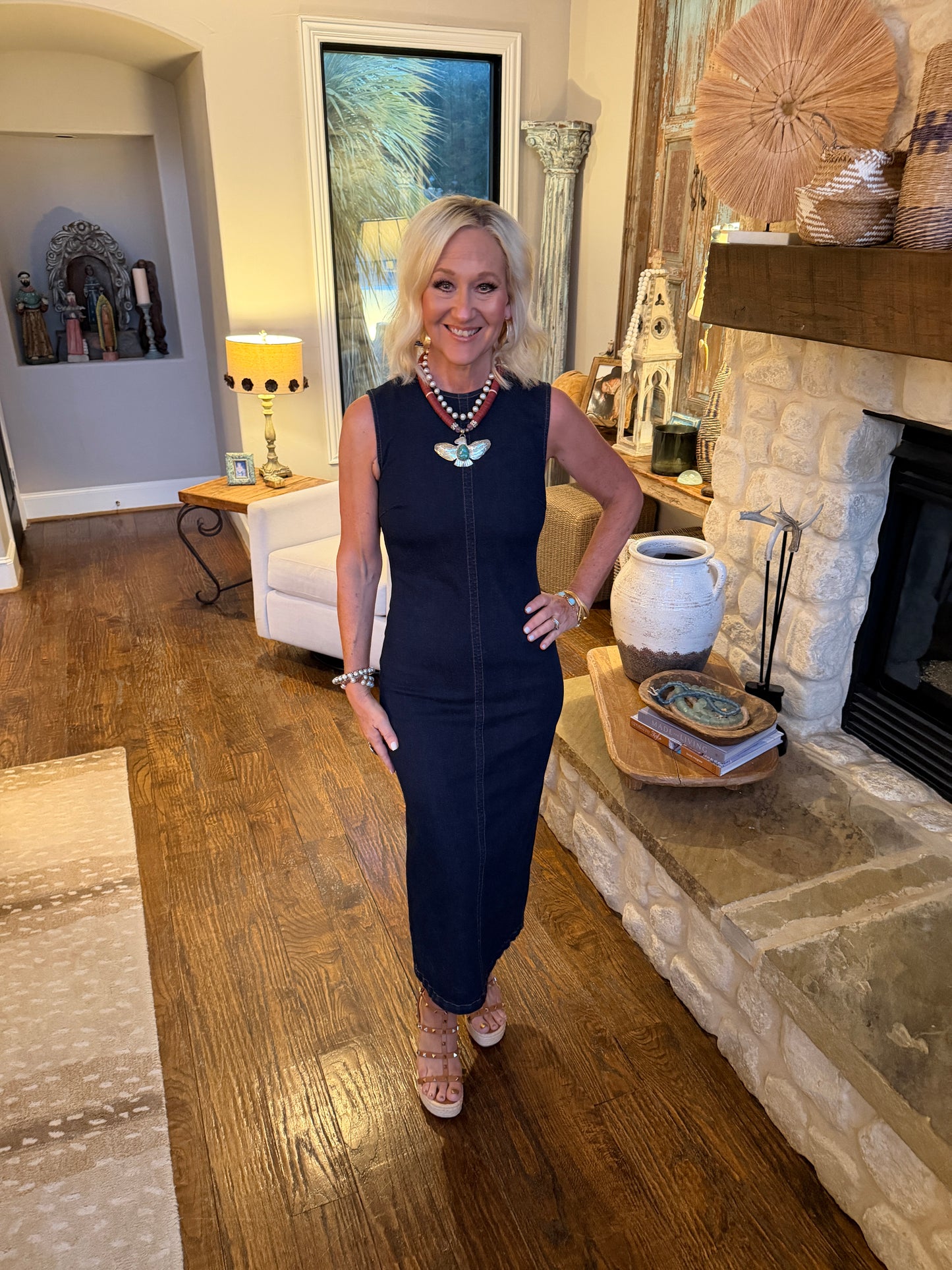 Simple Denim Dress