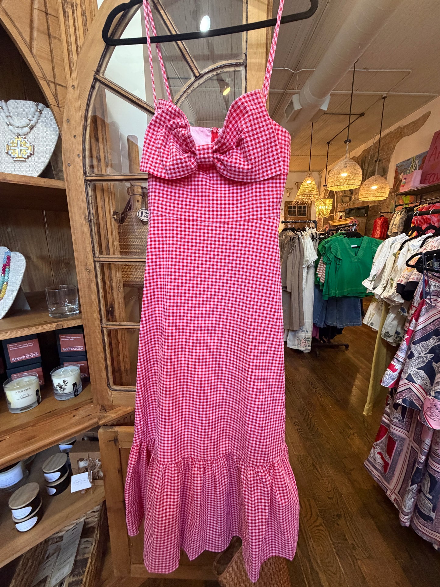 Gingham and Bows Dress
