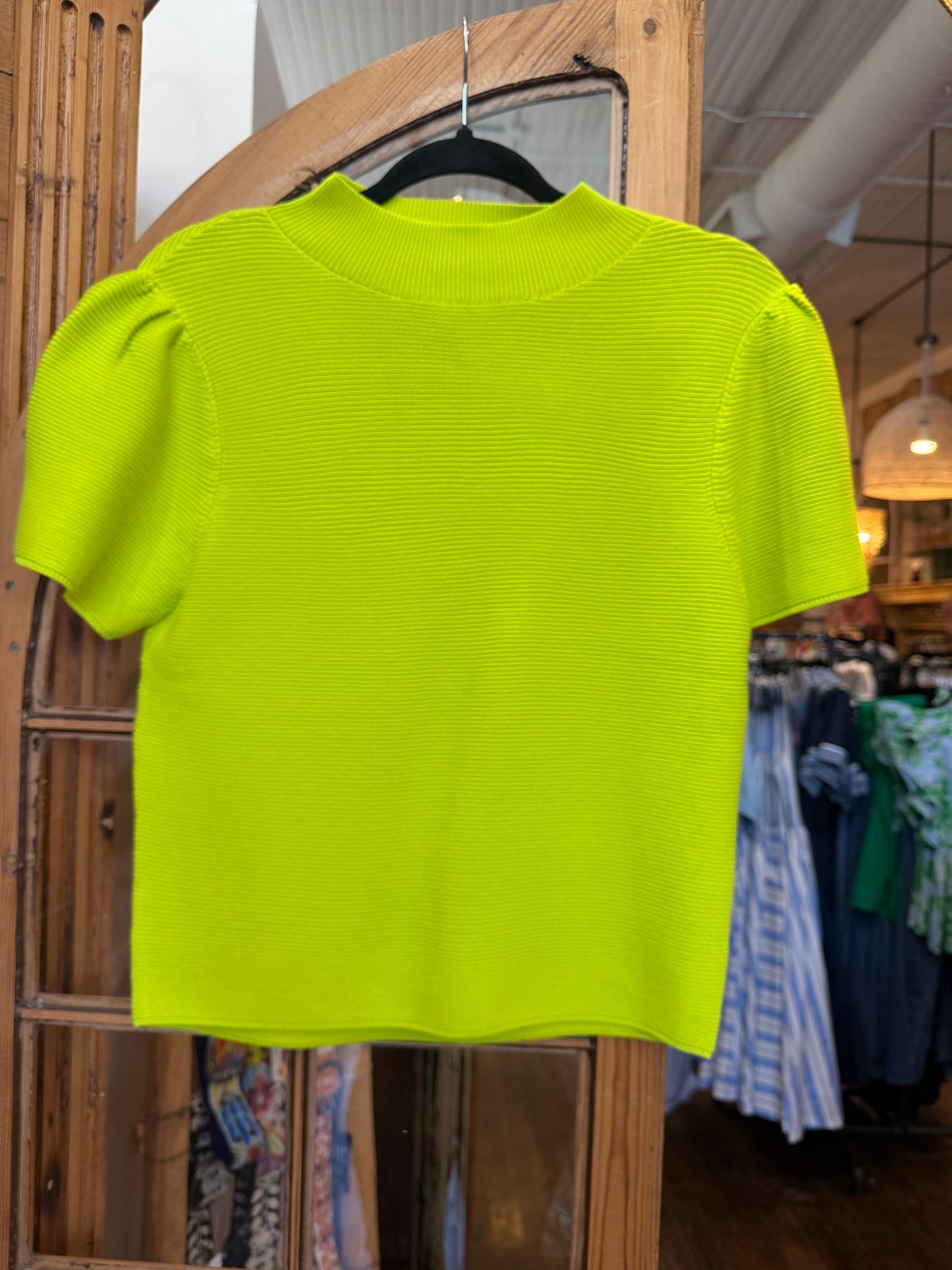 Chartreuse Is Cute Sweater Top