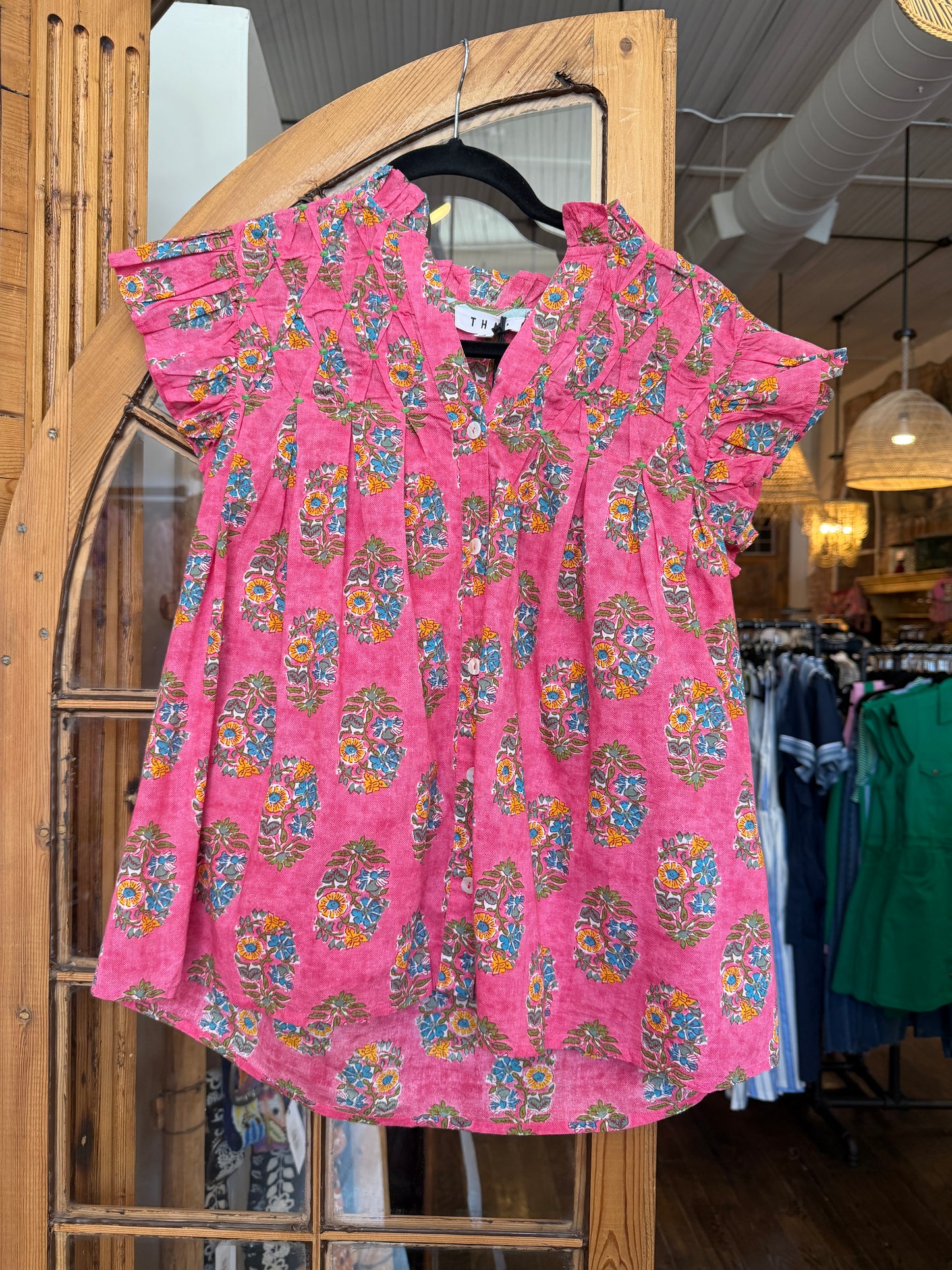 Pink Garden Blouse