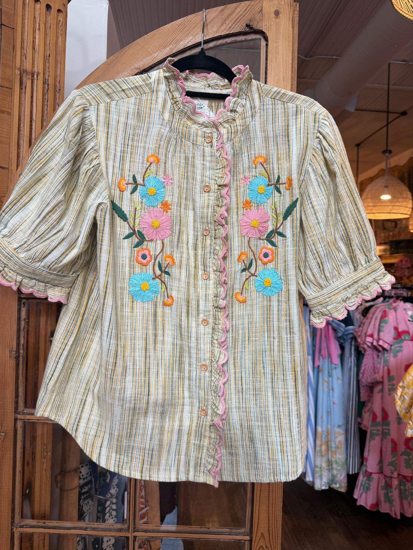 Ivy Jane Ribbon Embroidered Blouse