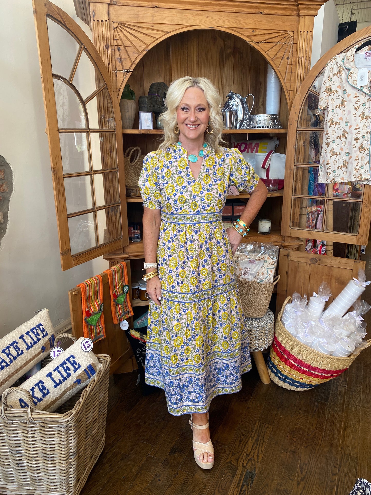 Uncle Frank Basket of Lemons Dress