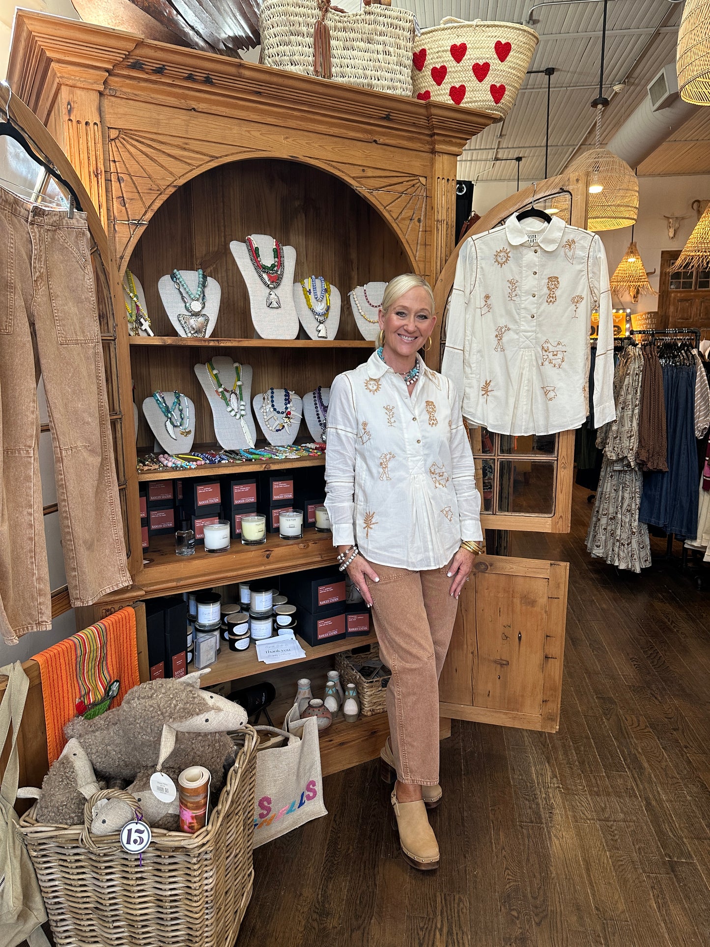 Milagro Long Sleeve Top by Sister Mary