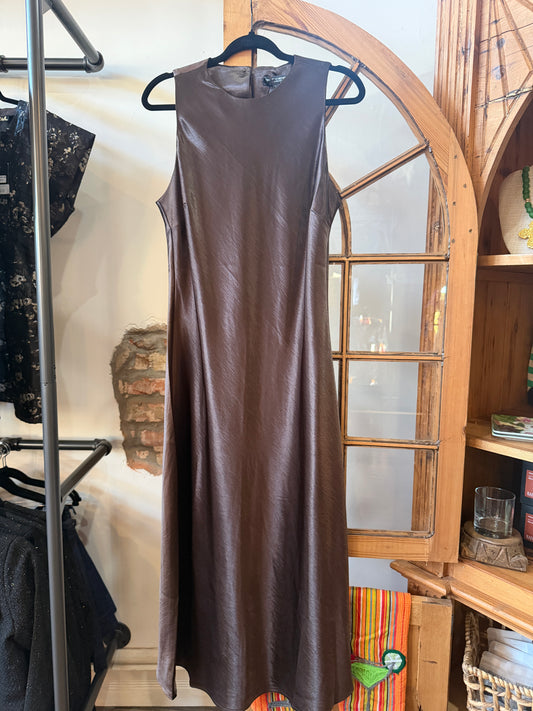 Velvet heart Satin Walnut Dress