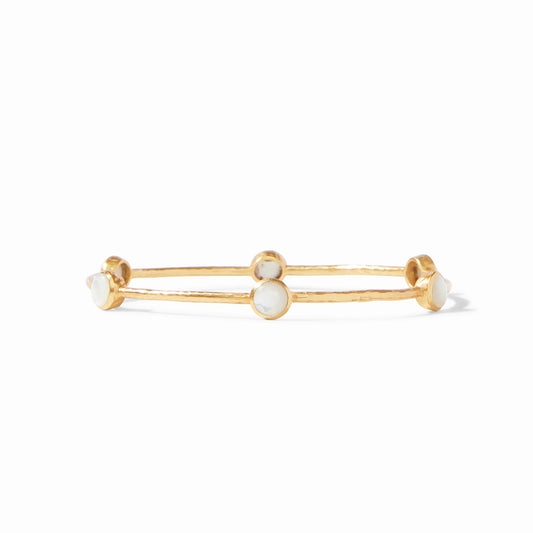 Julie Vos Milano Bangle- Mother of Pearl