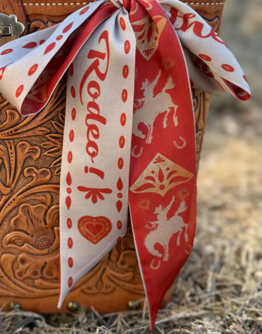 Fringe Scarves "Sweetheart of the Rodeo" Twilly