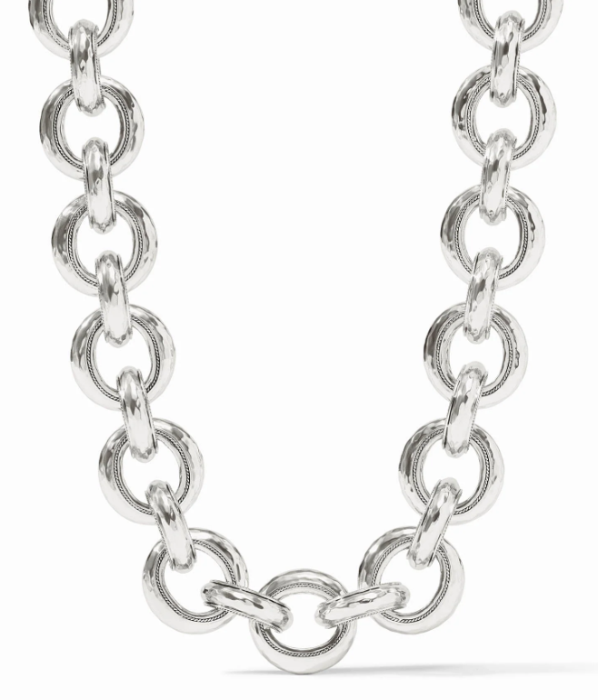 Julie vos Cannes Link Necklace- Silver