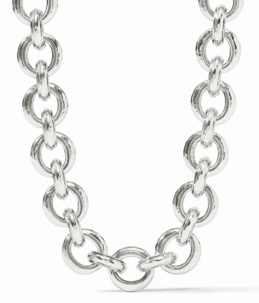 Julie vos Cannes Link Necklace- Silver