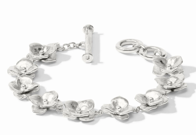 Julie Vos Bloom Bracelet-Silver