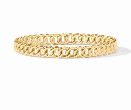 Julie Vos Dolce Bangle- Gold Medium