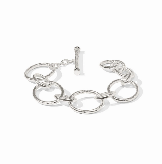Julie Vos Catalina Light Link Bracelet- SILVER