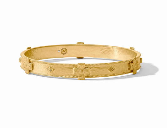 Julie Vos Canterbury Bangle- Gold