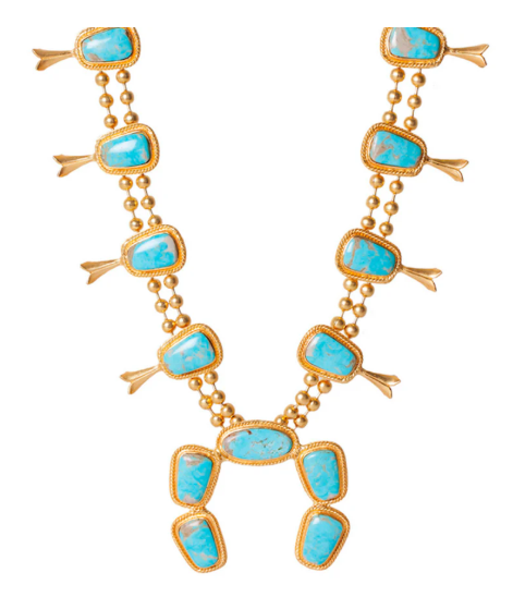Christina Greene Large Squash Blossom Necklace
