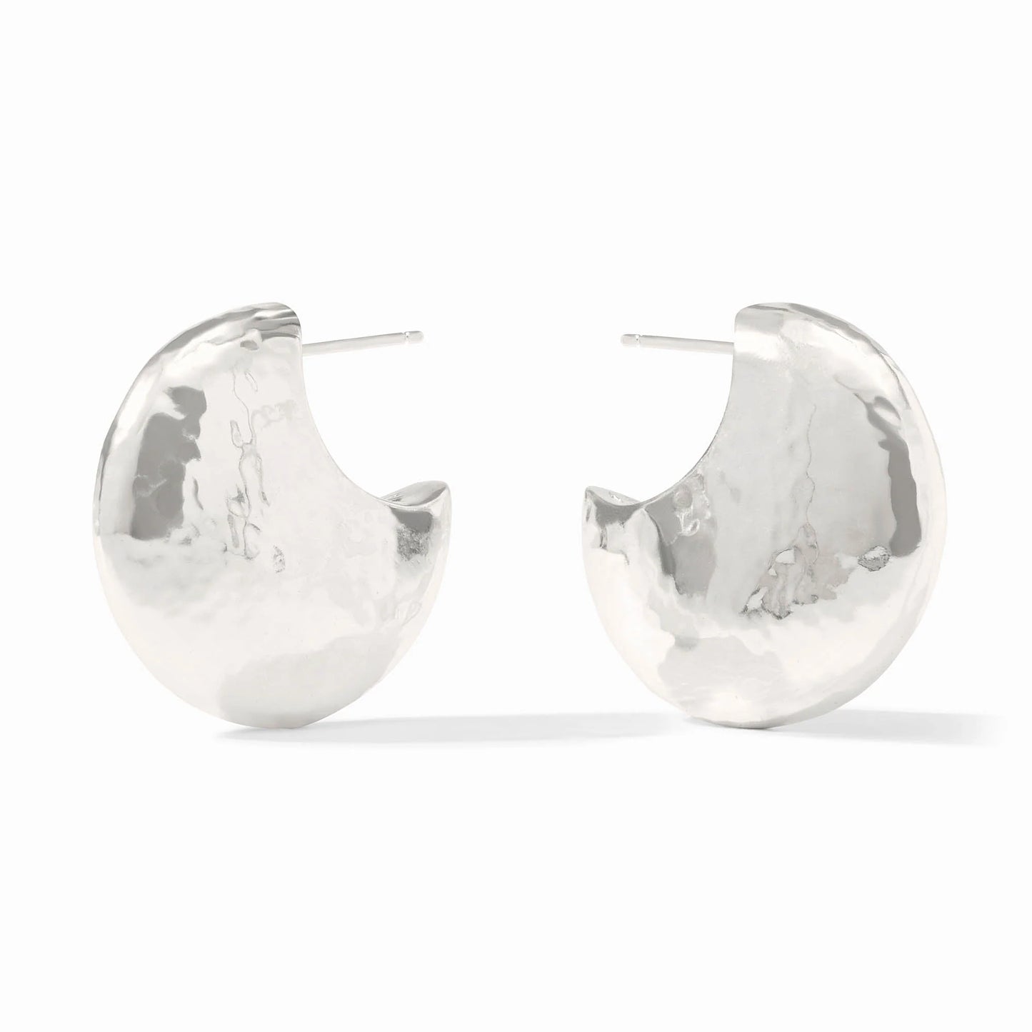 Julie Vos Solara Hoop- Silver Large
