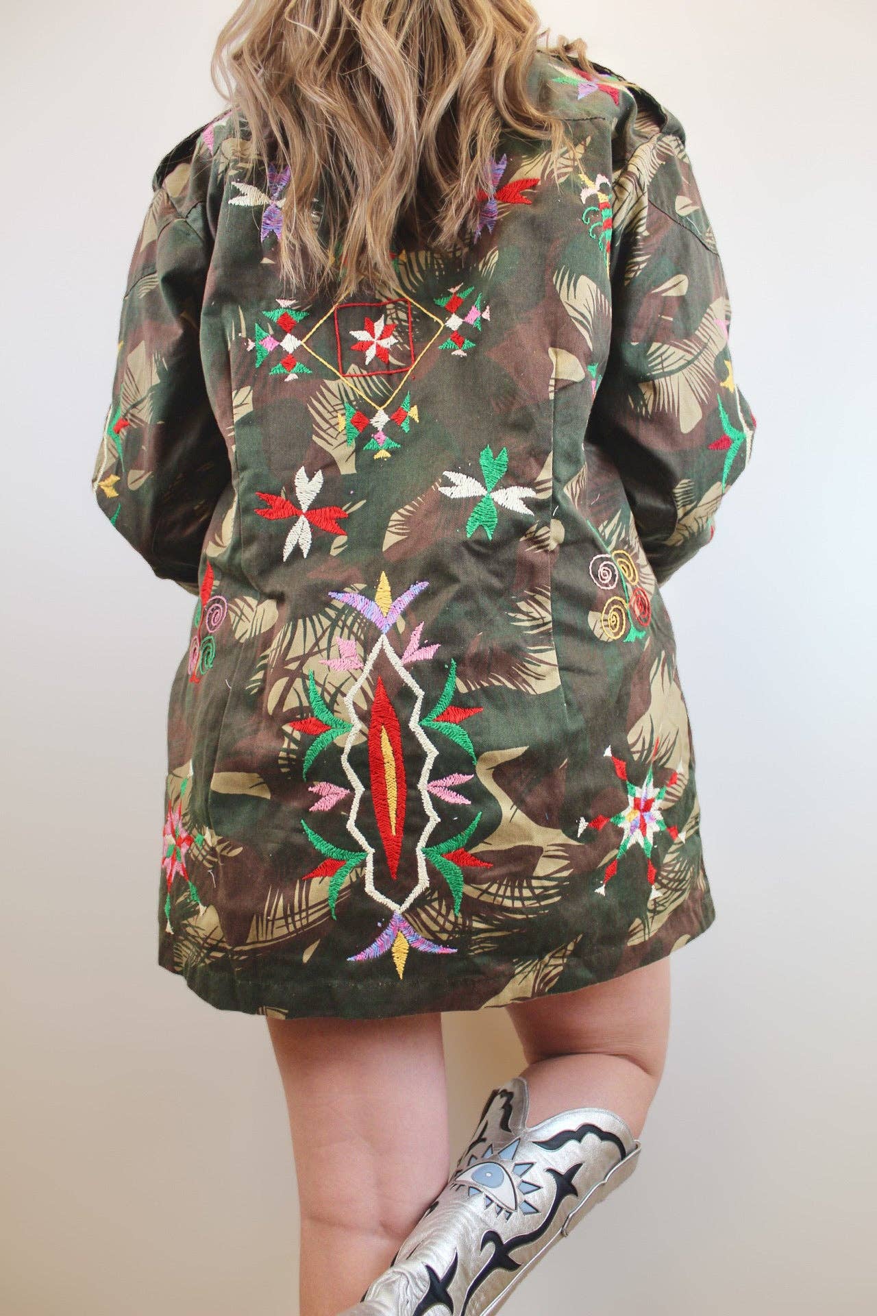 Chap and Graham Designs - Vintage Army Embroidered Jacket