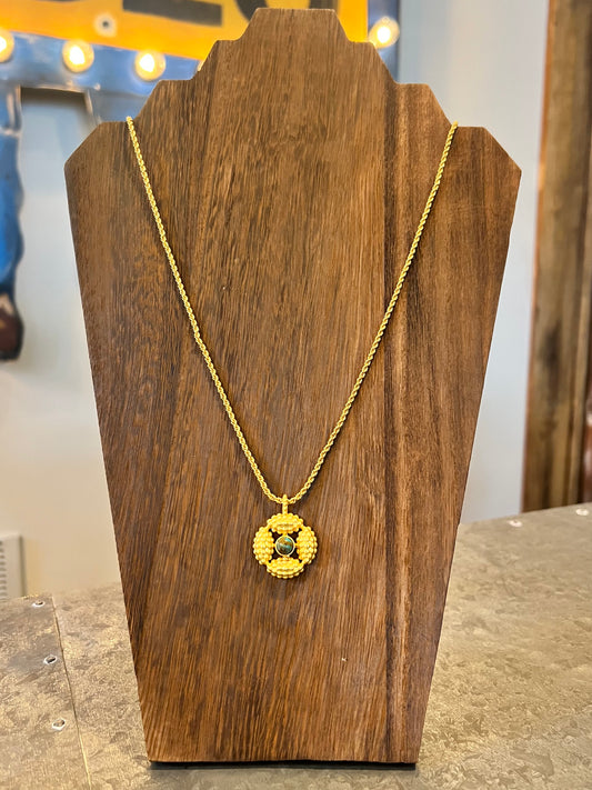 Christina Greene Azure Skies Drop Necklace
