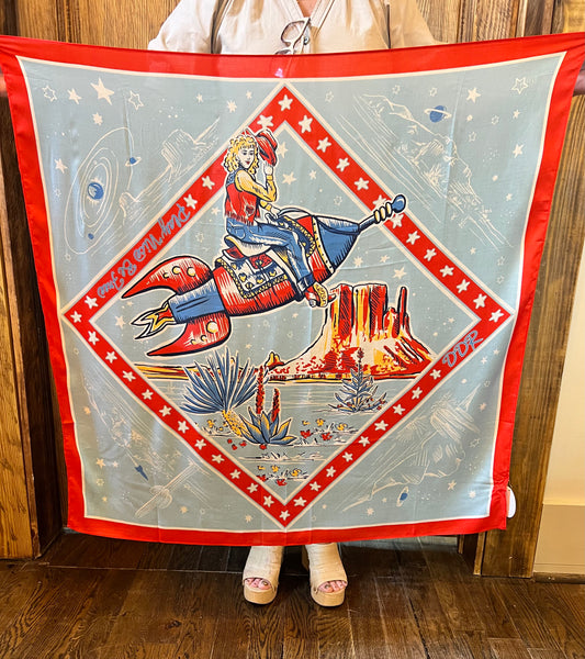 Double D Ranch- Over the Moon Scarf