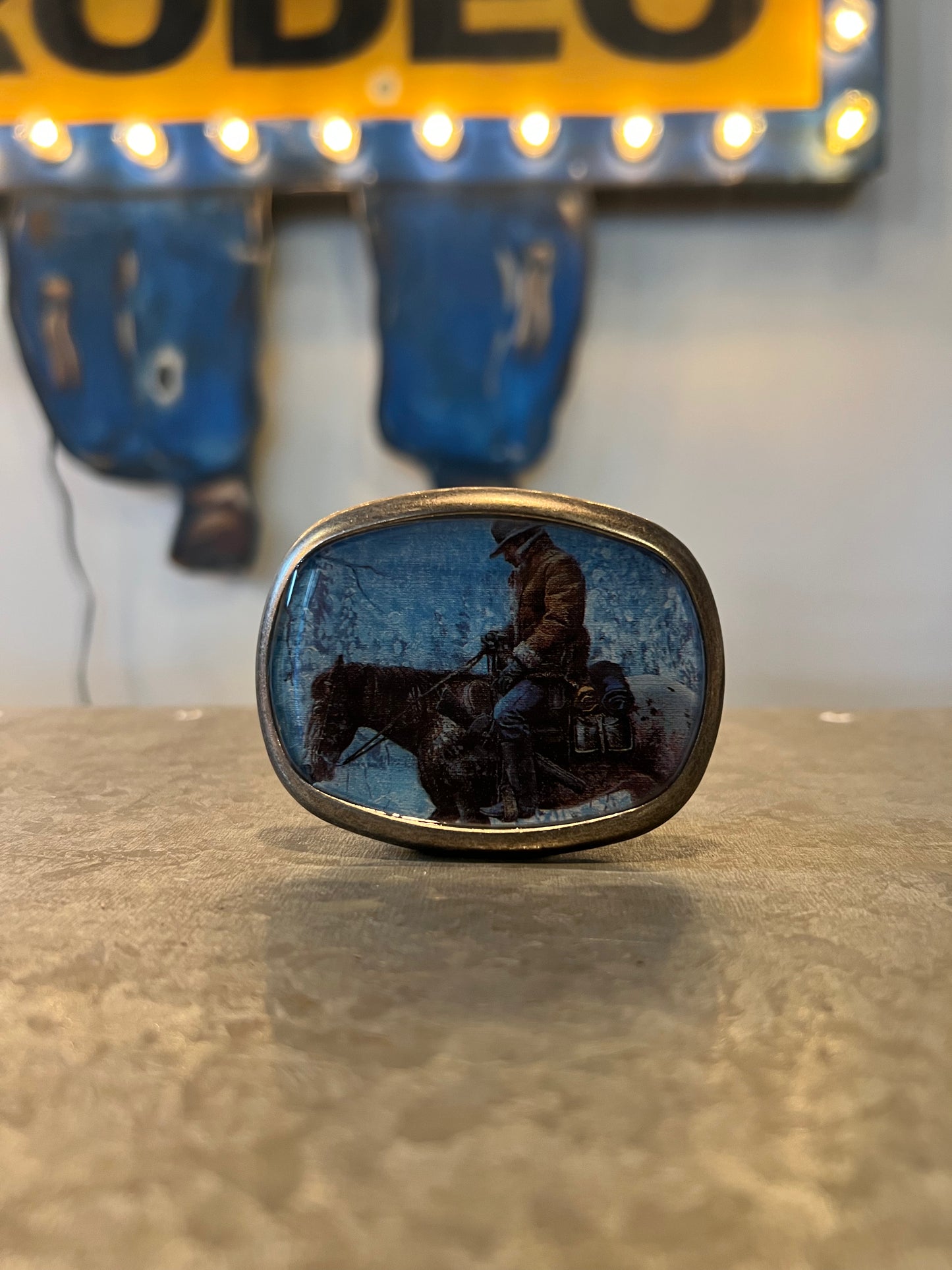 Wild West Belt Buckle