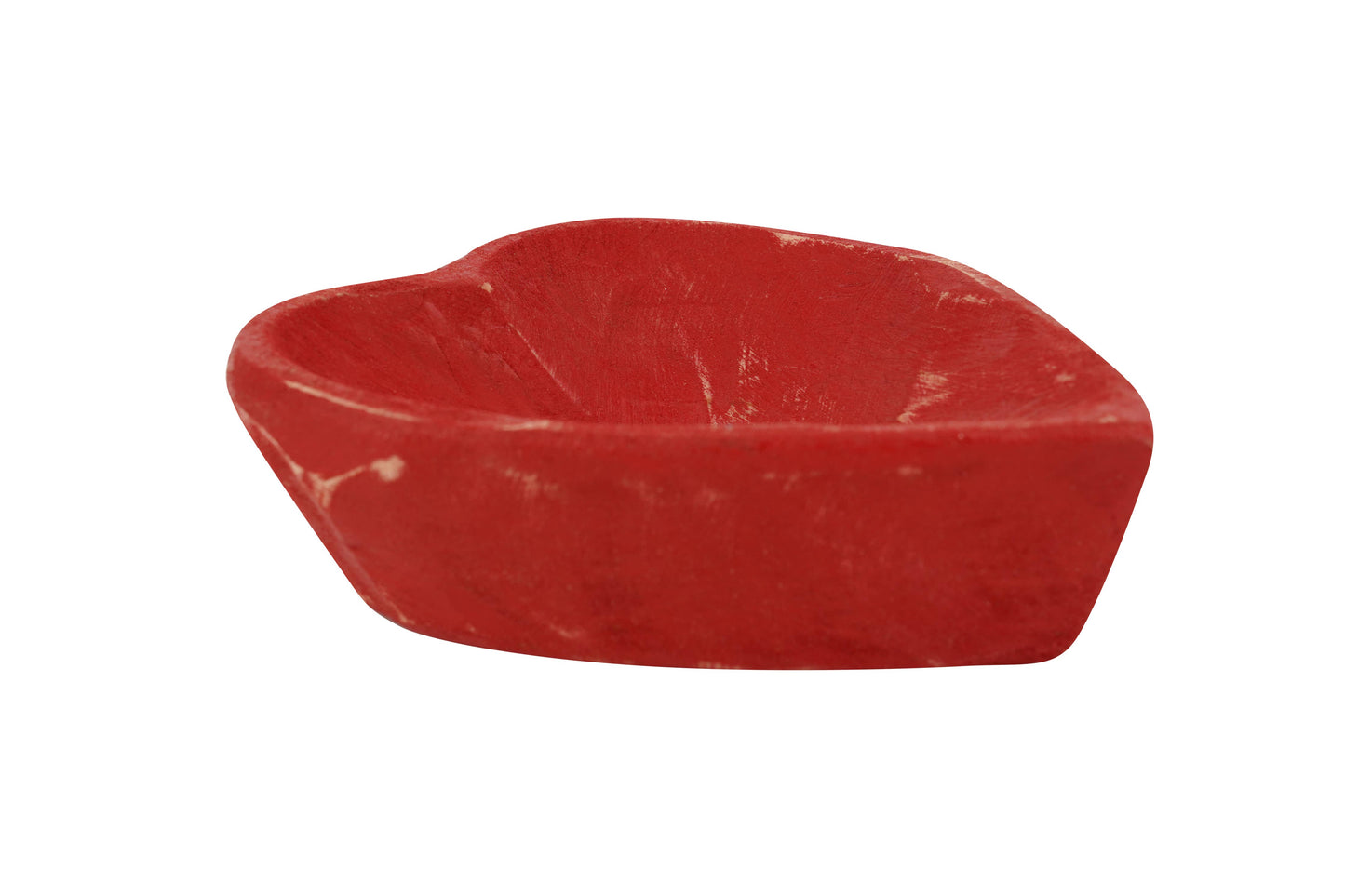 Small red heart bowl