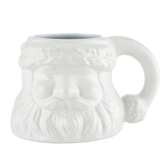Slant Collections by Creative Brands - Santa Face Mug - White