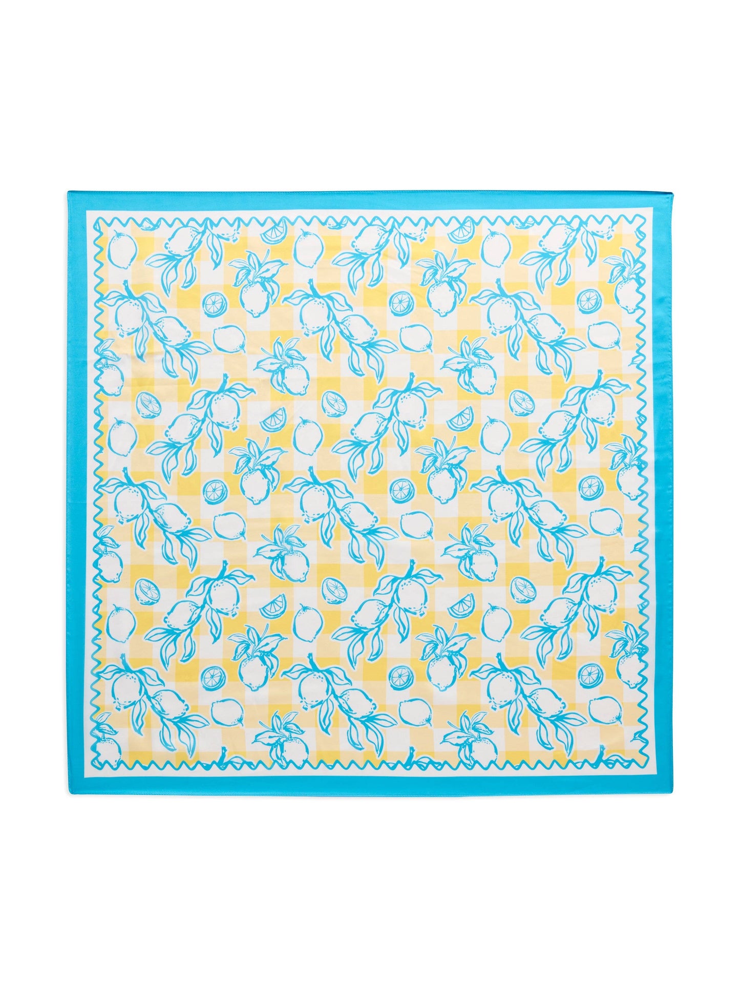 Lemon scarf yellow